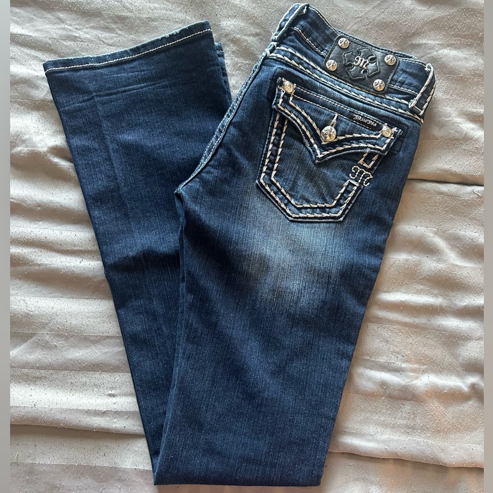 Miss Me Bootcut jeans. Size 28 inseam 34. Excellent condition